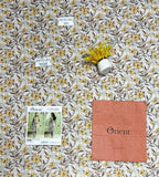 Printed Dobby Lawn 2Pcs Yellow Suit